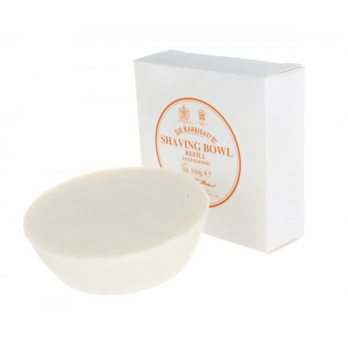 D.R Harris Almond Shaving Soap ReFill 100g The Gentleman's Groom Room
